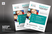 Support Group Flyer Templates, a Flyer Template by kinzi21 (Thumbnail 3 of 4)