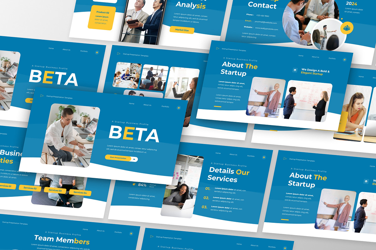 Beta - Startup Keynote Template, a Presentation Template by GraphauseProject (Photo 2 of 6)