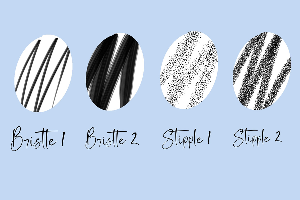 Fineliners For Procreate, a Brush Add-On by KJP Designs (Photo 6 of 7)