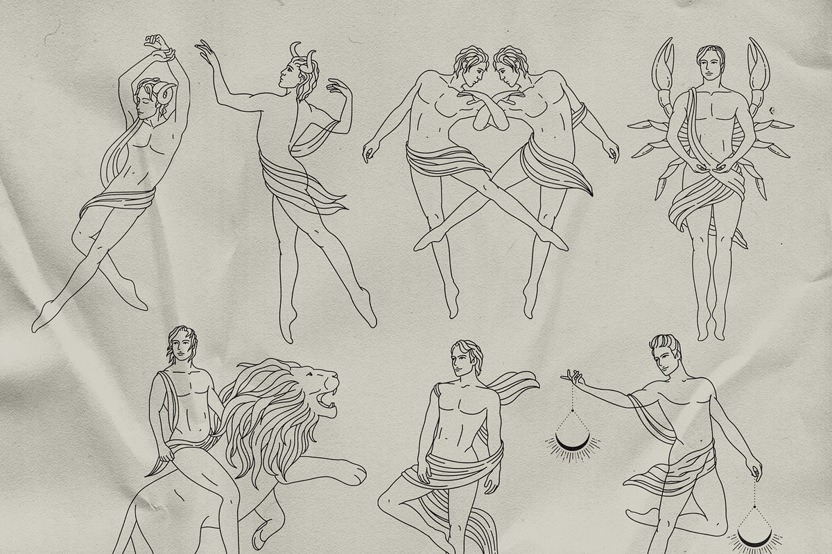 Zodiac Collection - Man, an Illustration by PatrushevaYana (Photo 9 of 11)