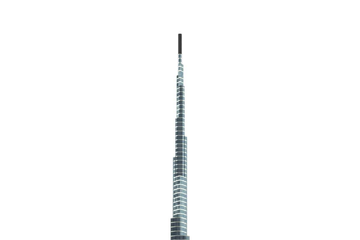 Burj Khalifa, an Architecture 3D Model by AndrewWhite (Photo 9 of 17)