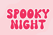 Groovy Baby is retro groovy font, a Handwritten Font by Brown Cupple (Thumbnail 6 of 8)