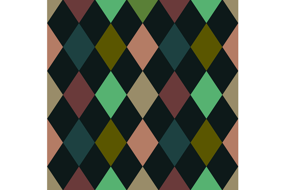 Dark Diamonds Seamless Pattern, a Pattern Graphic by Sharon Schwalbe (Photo 3 of 5)
