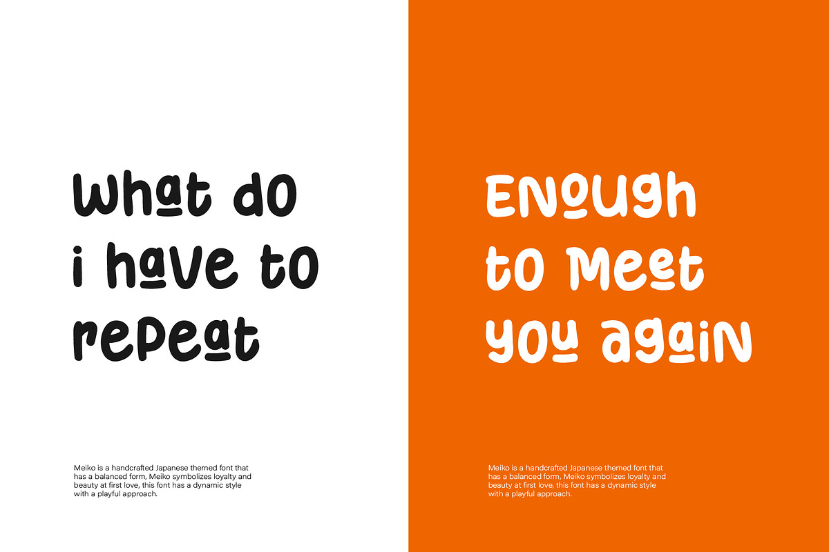 Meiko Font, a Script Font by Phoenix Dungeon (Photo 3 of 9)