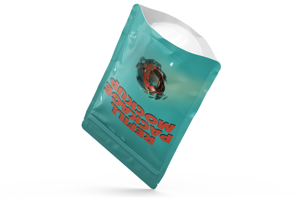 Refill Package Mockup, a Cups & Container Mockup by PixelMockup (Photo 17 of 17)