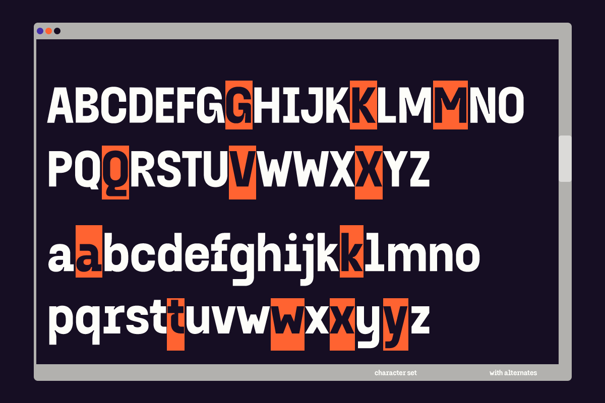 Gubera Mono - Bold Monospace Font, a Sans Serif Font by RagamKata (Photo 9 of 10)