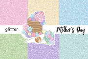 Mother's Day Pastel Glitter, a Texture Graphic by GlamArtZhanna (Thumbnail 3 of 3)