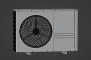 Heat pump, an Object 3D Model by fahad121 (Thumbnail 4 of 5)