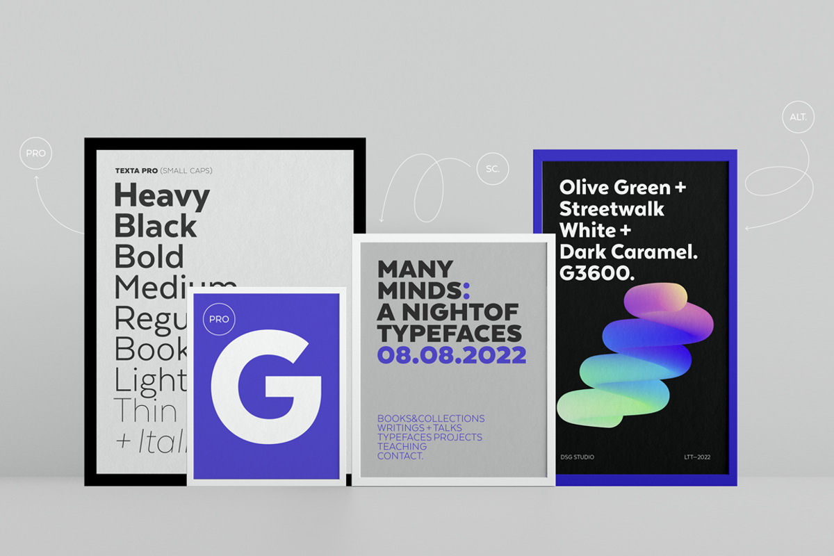Texta Pro, a Font by Latinotype