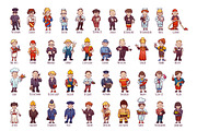 Profession Characters, a Work Illustration by Cattleya (Thumbnail 2 of 4)
