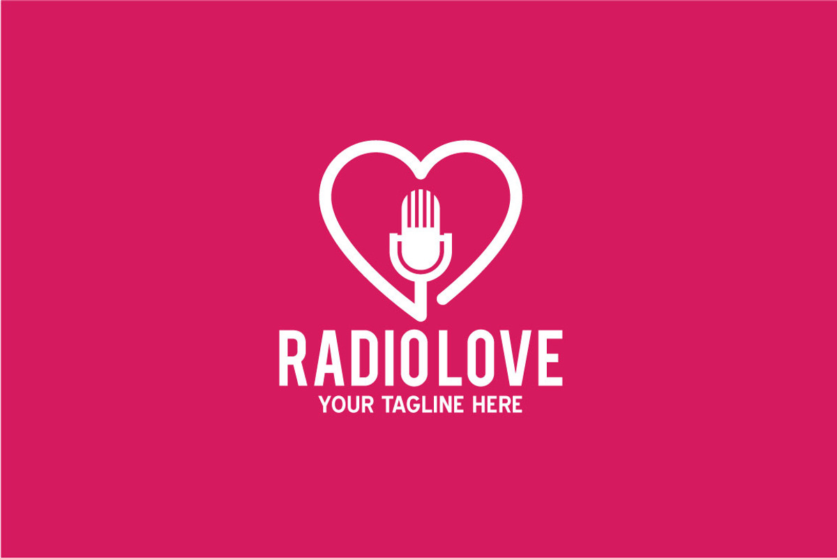 RADIO LOVE, a Branding & Logo Template by shazi (Photo 2 of 4)