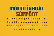 KUNEX | Athletic Font, a Font by twinstd (Thumbnail 10 of 13)