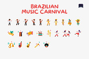 Brazilian Music Carnival, an Object Illustration by Claymoon Lab (Thumbnail 5 of 5)