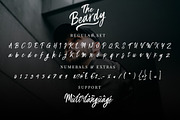 The Beardy Script, a Script Font by Putra Khan (Thumbnail 8 of 8)