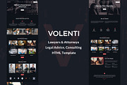 Law Firm Attorney Lawyer Template, a HTML Template by MatchThemes (Thumbnail 1 of 4)