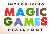 Magic Games, a Sans Serif Font by Fourteen Letter (Thumbnail 1 of 8)