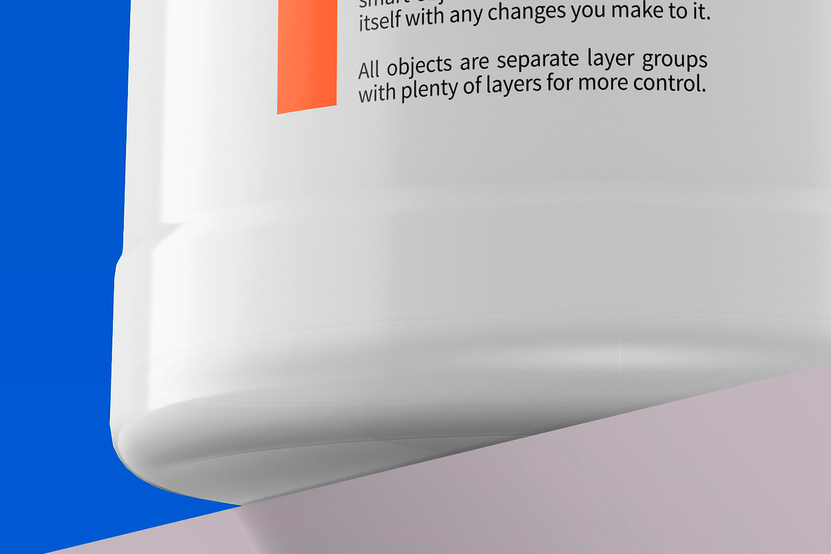 Plastic Bottle Mockup 250ml, a Packaging Mockup by Reformer Mockup (Photo 6 of 7)