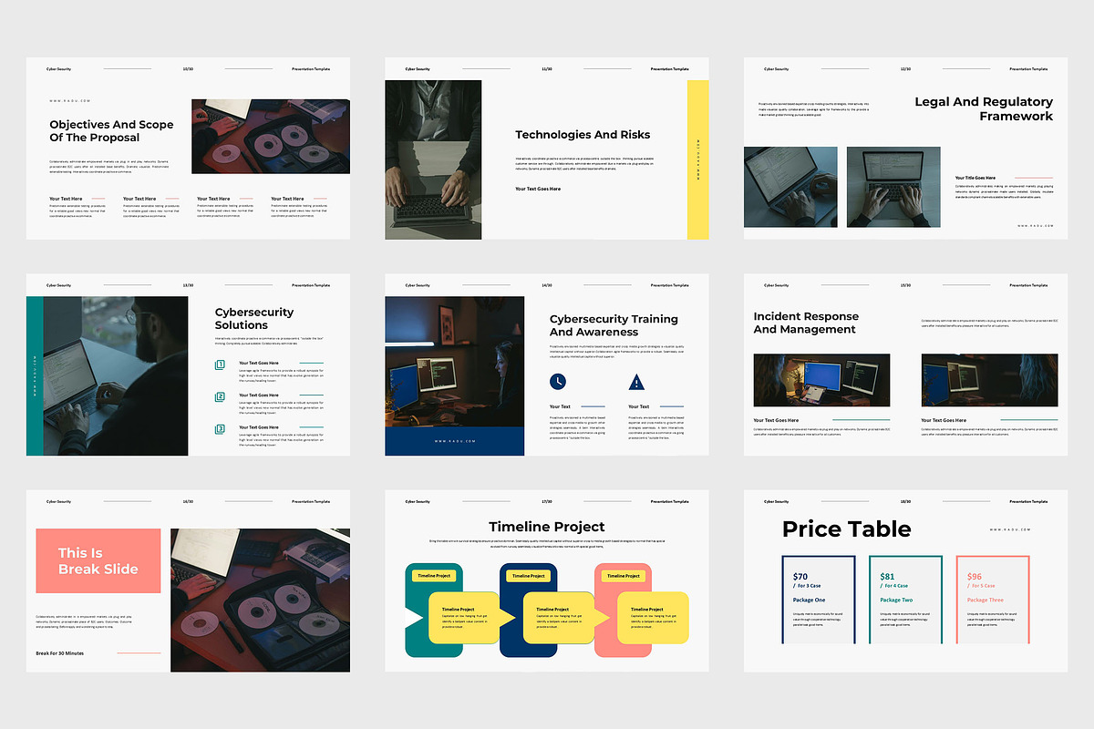 Radu : Cyber Security Google Slides, a Presentation Template by Punkl Camp (Photo 3 of 9)