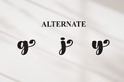 Yearly | Script Font, a Handwritten Font by Scratchones (Thumbnail 8 of 9)