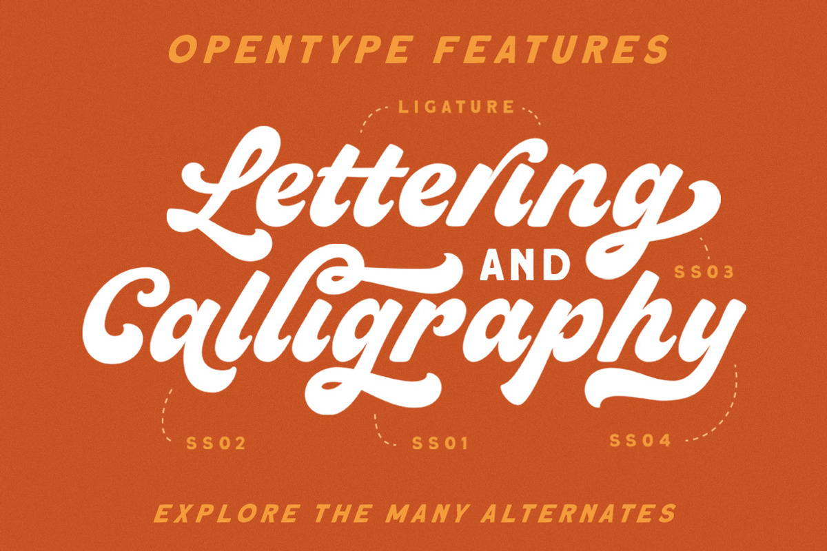 Blantika Script, a Script Font by Letterhend Studio (Photo 2 of 9)