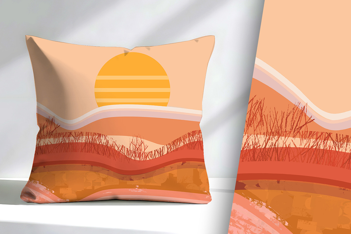 Flamingo Sands Sunset, a Decorative Illustration by Sharon Schwalbe (Photo 4 of 7)