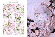 Watercolor Wedding Tender Flowers, an Object Graphic by Knopazyzy (Thumbnail 14 of 17)