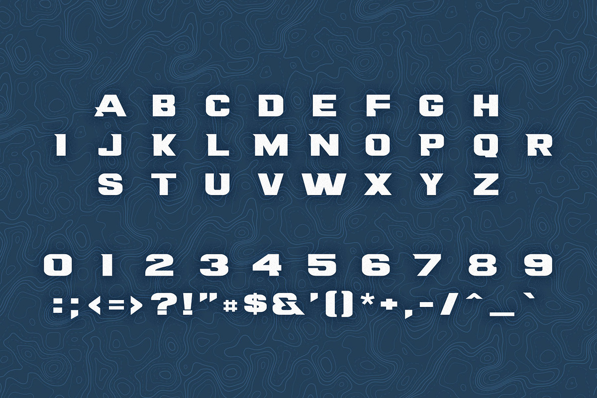 Big Hoss Display Font, a Font by dedpixel supply co. (Photo 2 of 7)