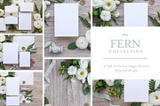 Fern - Invite Mock Up Bundle, an Arts & Entertainment Photo by Mockette (Thumbnail 1 of 3)