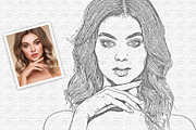 Old Sketch Art Effect, an Action Add-On by DesignCave (Thumbnail 4 of 5)