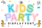 Cute Blink - Stitched Kids Font, a Sans Serif Font by KiddoGlyphs Studio (Thumbnail 2 of 5)