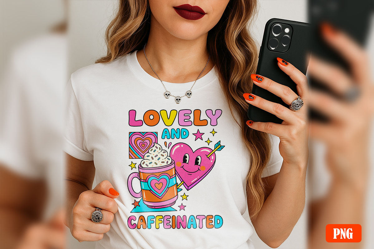 Valentine Love & Coffee Illustration, an Illustration by GlitterCraft (Photo 27 of 41)