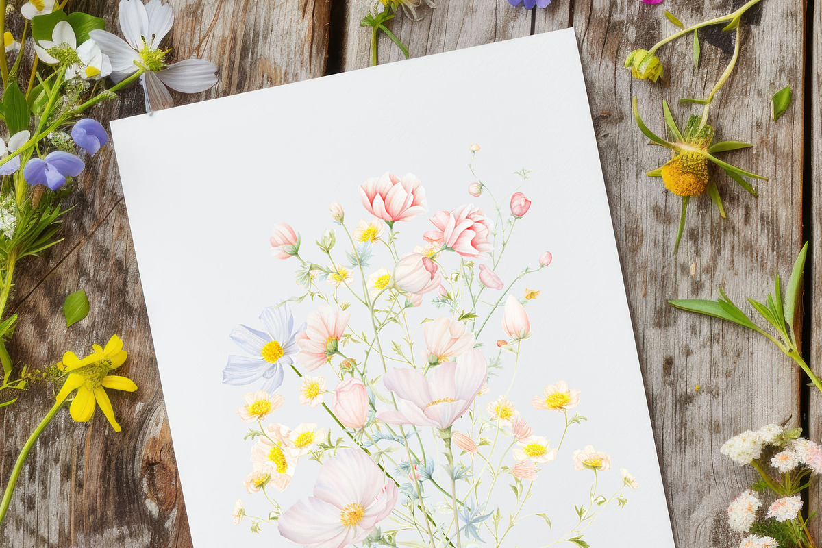 Spring Gardens - Watercolor Edition, an Object Illustration by Isabelle Salem (Photo 8 of 12)