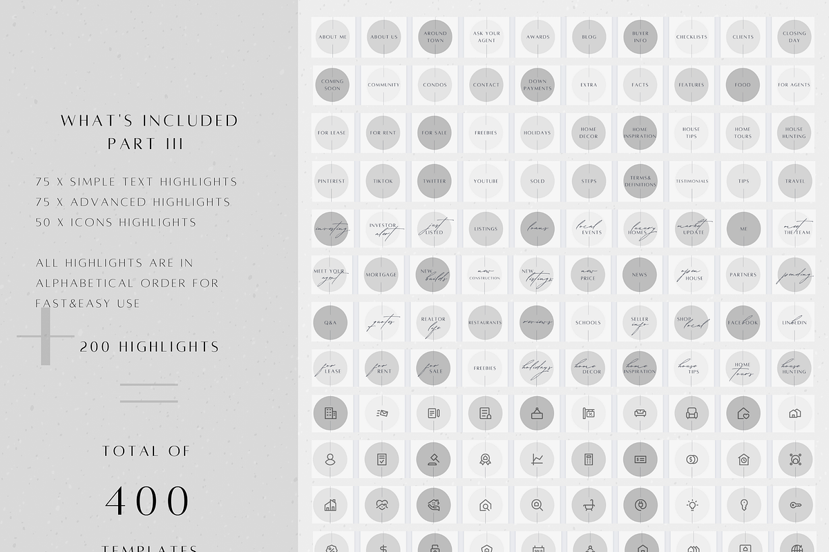 400 Real Estate Social Media Bundle, a Social Media Template by ZoaniDesign (Photo 4 of 10)