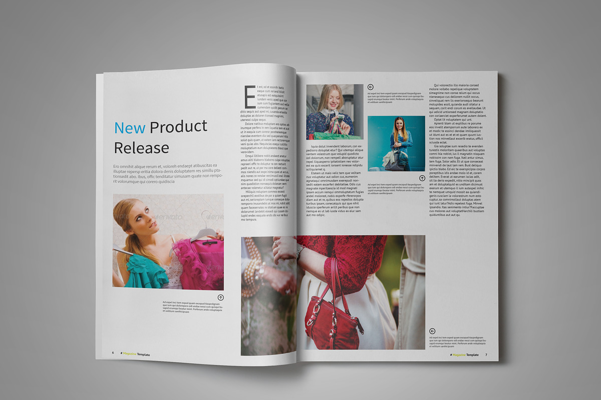 Clean Multipurpose Magazine Template, a Magazine Template by GreenDesign (Photo 4 of 5)