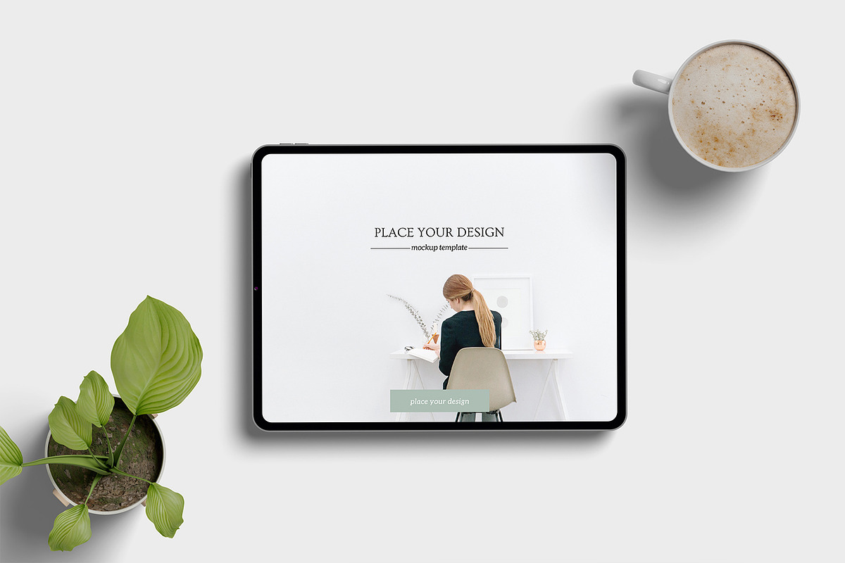 iPad Pro Photoshop Mockup, a Product Mockup by getproject (Photo 4 of 6)