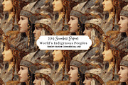 World’s Indigenous Peoples Patterns, a Pattern Graphic by Nicole Branger Art (Thumbnail 10 of 38)