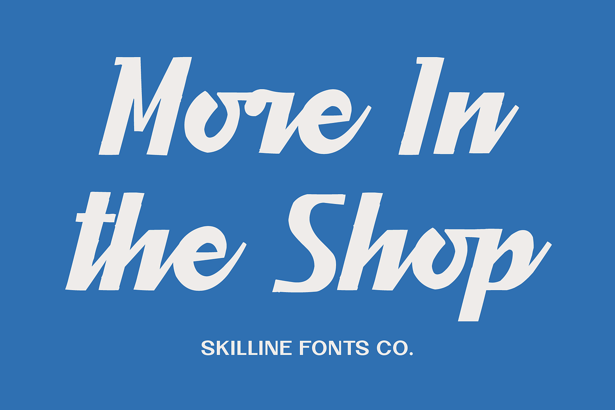 SFC Eastrobe, a Script Font by Skilline Supply Co. (Photo 5 of 5)
