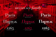 Deleplace, a Serif Font by Typogama (Thumbnail 2 of 10)