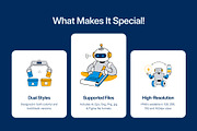 99 AI Flat Illustrations, a Technology Illustration by Vectors Market (Thumbnail 2 of 11)