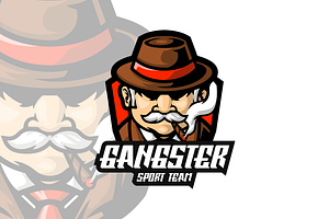 Gangster Esport Logo Design., a Branding & Logo Template by VectorCraft