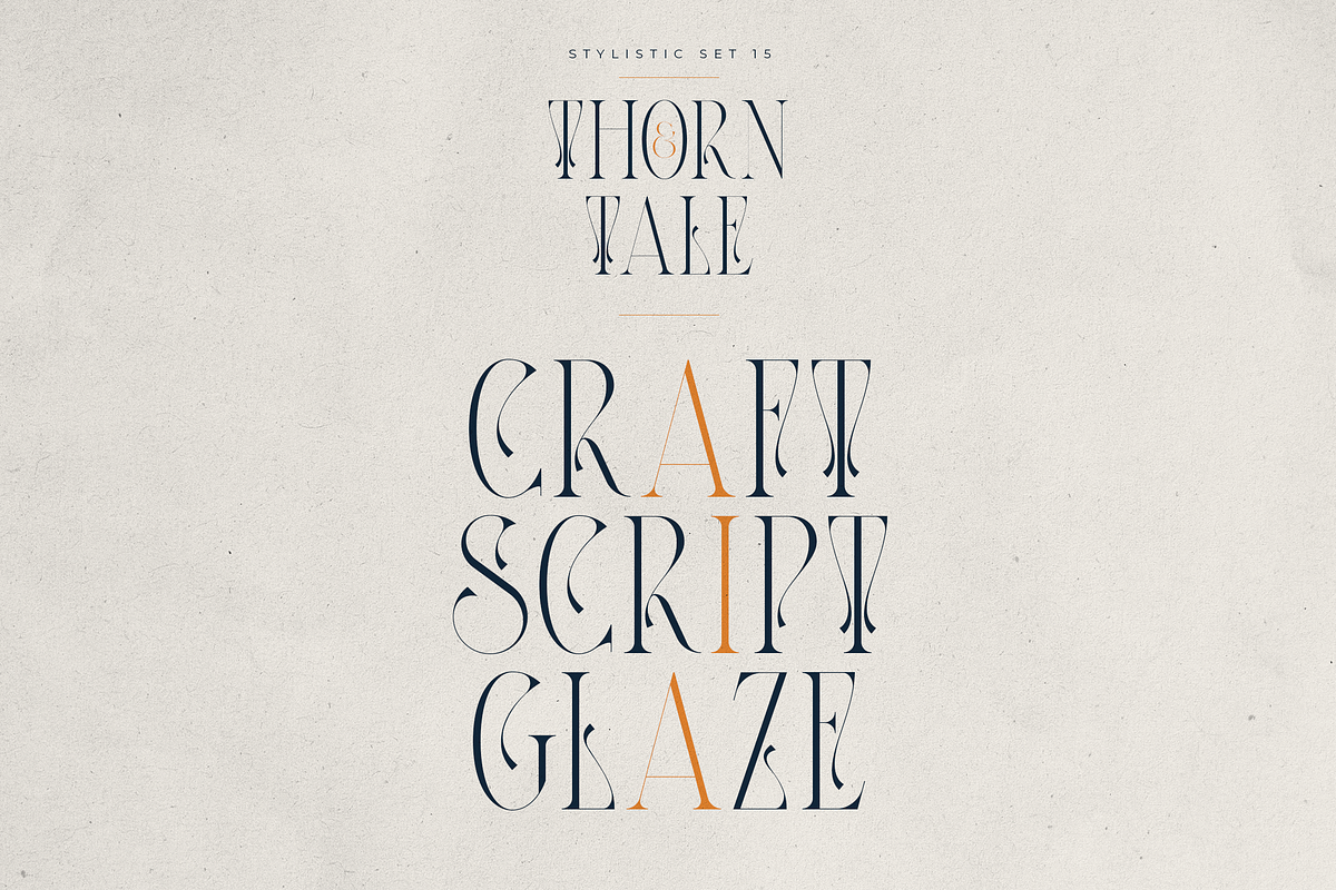 Thorn & Tale – A Refined Serif Font, a Serif Font by VP Fonts (Photo 29 of 30)