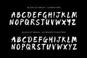 BLACKLIST BRUSH – SINGLE FONT, a Font by Blacklist Studio (Thumbnail 3 of 7)