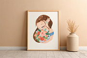 LITTLE SPRING. Watercolor animal, an Object Graphic by OlliArtDesign (Thumbnail 5 of 8)