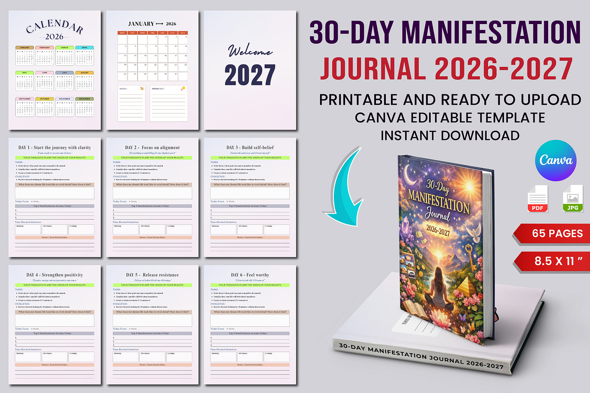 26–27 Ultimate All-in-One Bundle, a Stationery Template by Designmela01 (Photo 7 of 20)