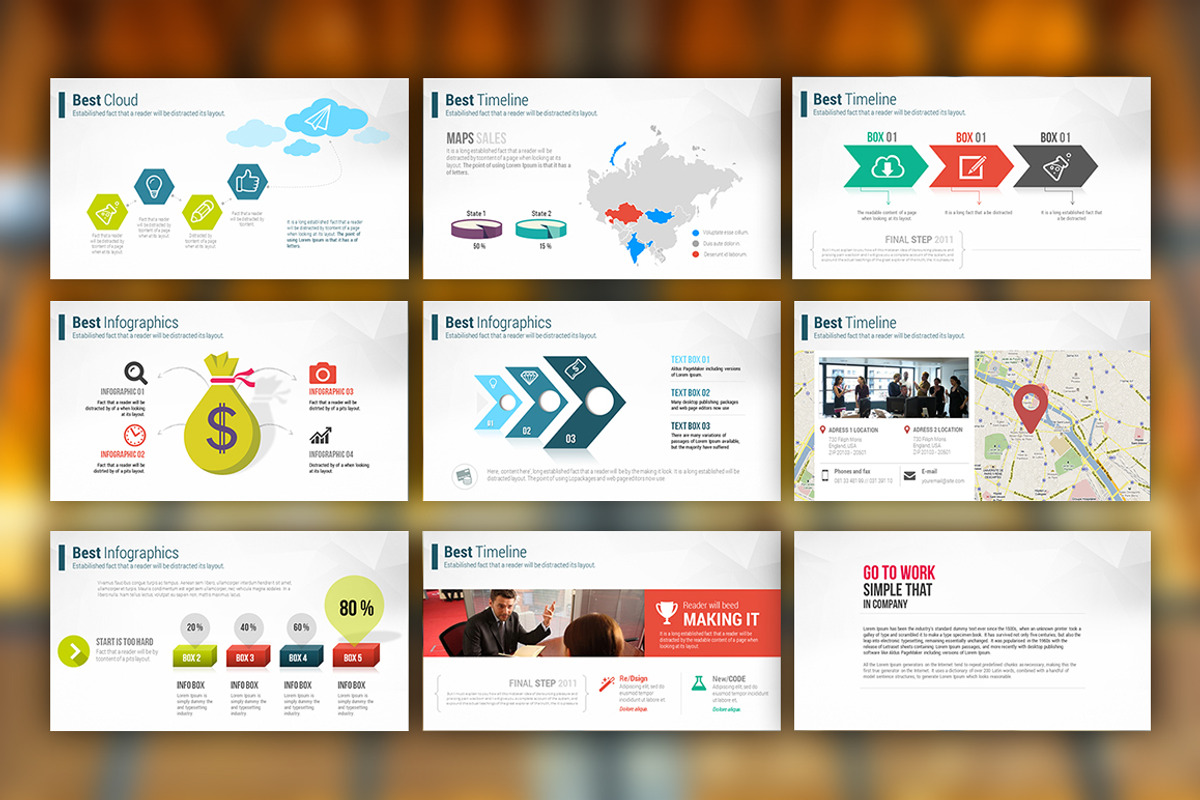 Clean Powerpoint Presentation, a Presentation Template by Radomir (Photo 4 of 4)