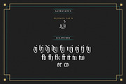 The Quality Brave Typeface, a Blackletter Font by alit design (Thumbnail 6 of 17)