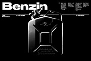 Benzin | Font Family, a Sans Serif Font by Supremat (Thumbnail 3 of 9)