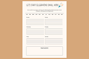 Mental Health Journal PDF Template, a Stationery Template by MIRoots Design Studio (Thumbnail 5 of 10)