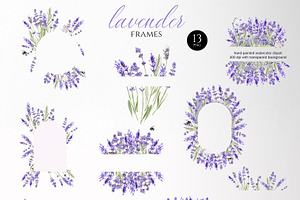 Lavender Story Watercolor Set