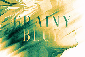 Grainy Blur Photo Effect, a Layer Style Add-On by iHemalaya
